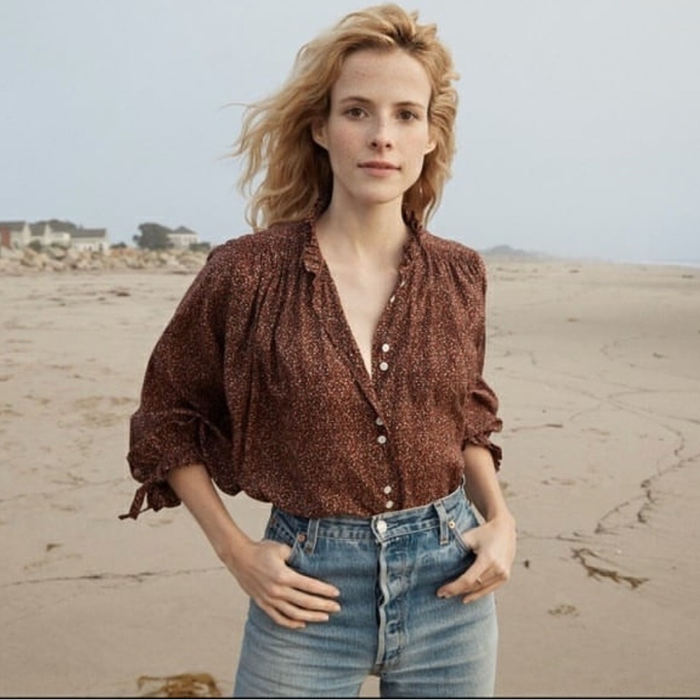 Doen O’Keefe Floral Blouse